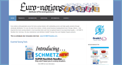 Desktop Screenshot of euronotions.com